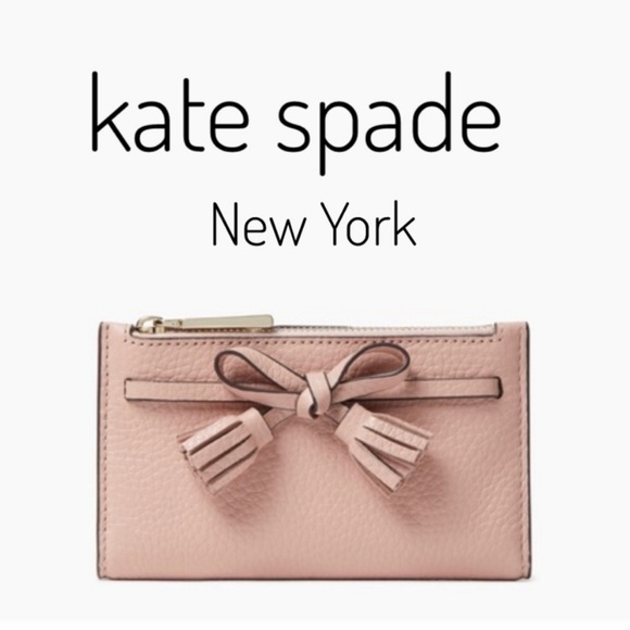 kate spade Handbags - 🆕 kate spade Hayes Small Wallet in Rose Smoke NWT